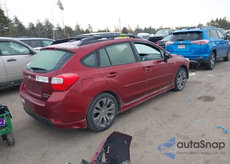 2012 Subaru Impreza 2.0I Sport Premium from USA, damaged, VIN JF1GPAL66CH230461
